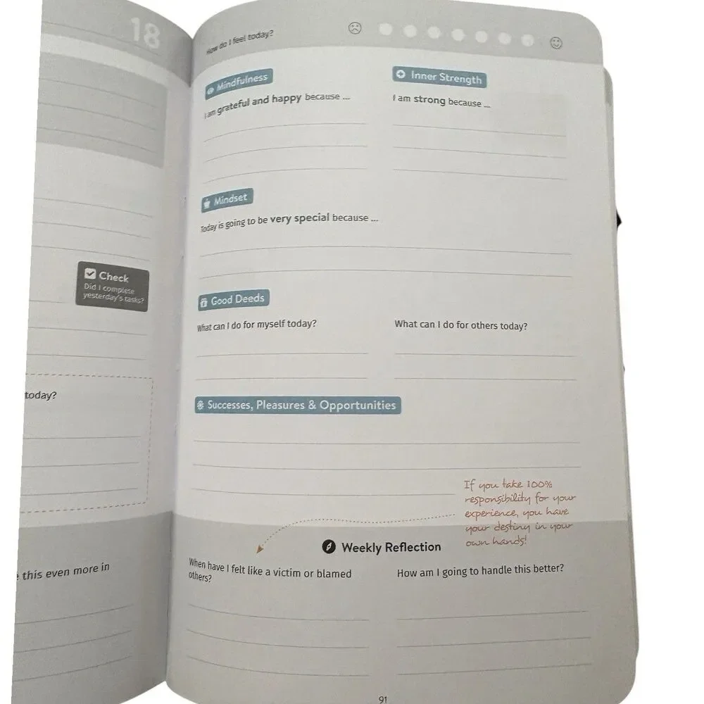 Success Journal -A Productivity Goal Planner Hardcover Book Never Used